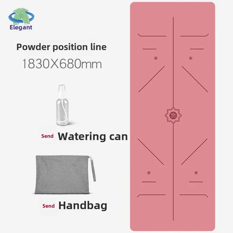 Chamois Yoga Mat Collapsible Portable Suede Yoga Towel Dance Movement Fitness Jump Rope Non-slip Floor Mat Exercise Mat  Gym Mat