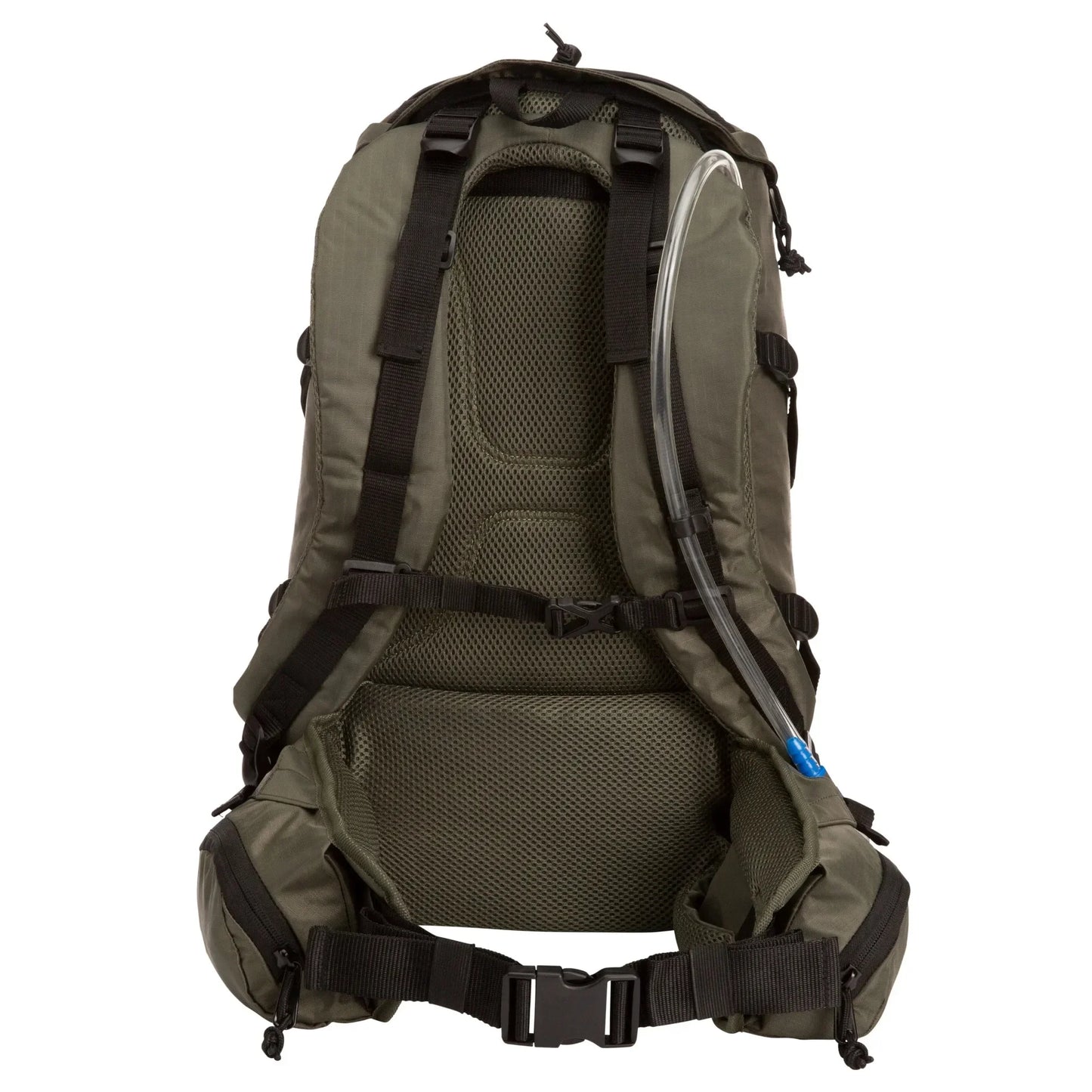 Green Hydration Backpack 28 Liter - 3L Reservoir with Internal Frame - Lightweight for Running Hiking & Outdoor Use
