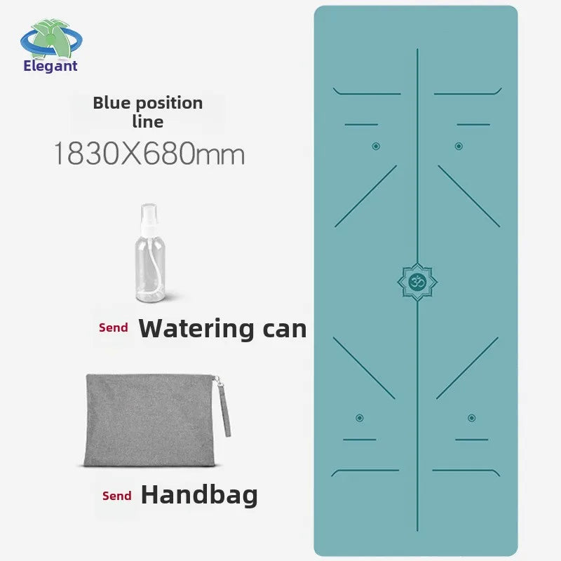 Chamois Yoga Mat Collapsible Portable Suede Yoga Towel Dance Movement Fitness Jump Rope Non-slip Floor Mat Exercise Mat  Gym Mat