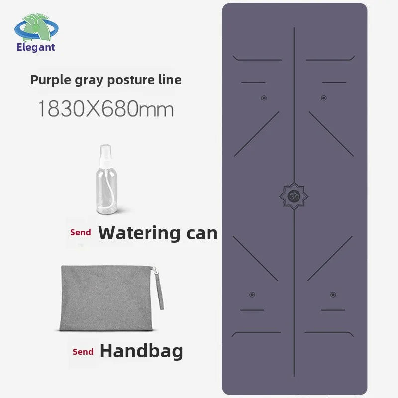 Chamois Yoga Mat Collapsible Portable Suede Yoga Towel Dance Movement Fitness Jump Rope Non-slip Floor Mat Exercise Mat  Gym Mat